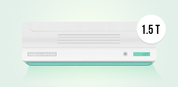 Split Ac IDU + ODU Ac 1.5 Ton